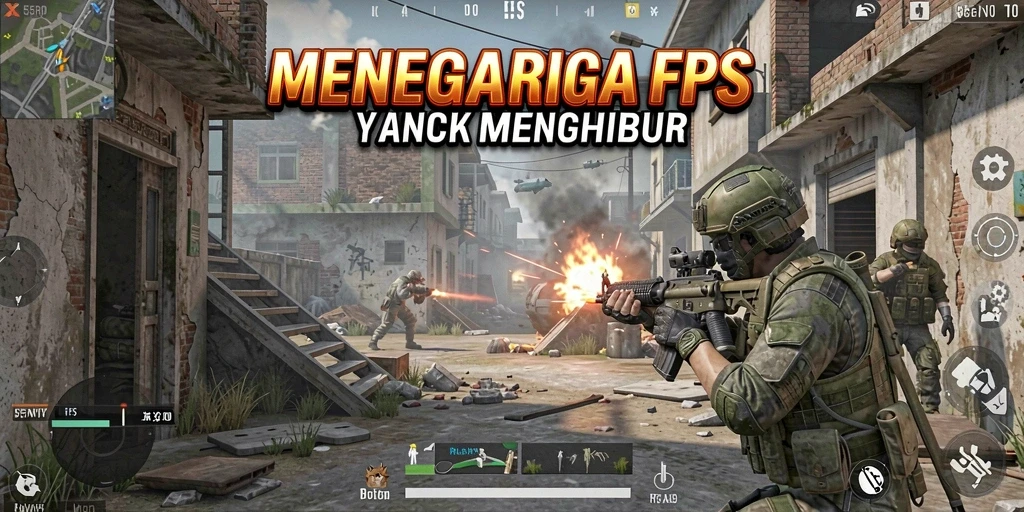 Tampilan gameplay 55RP yang mendebarkan dan penuh aksi.