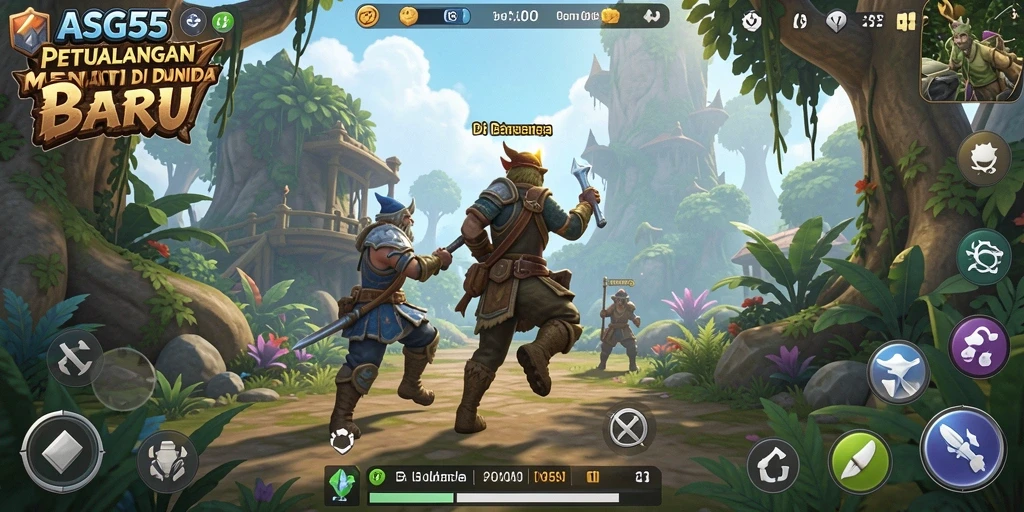 Gameplay ASG55 dengan eksplorasi yang mendebarkan.