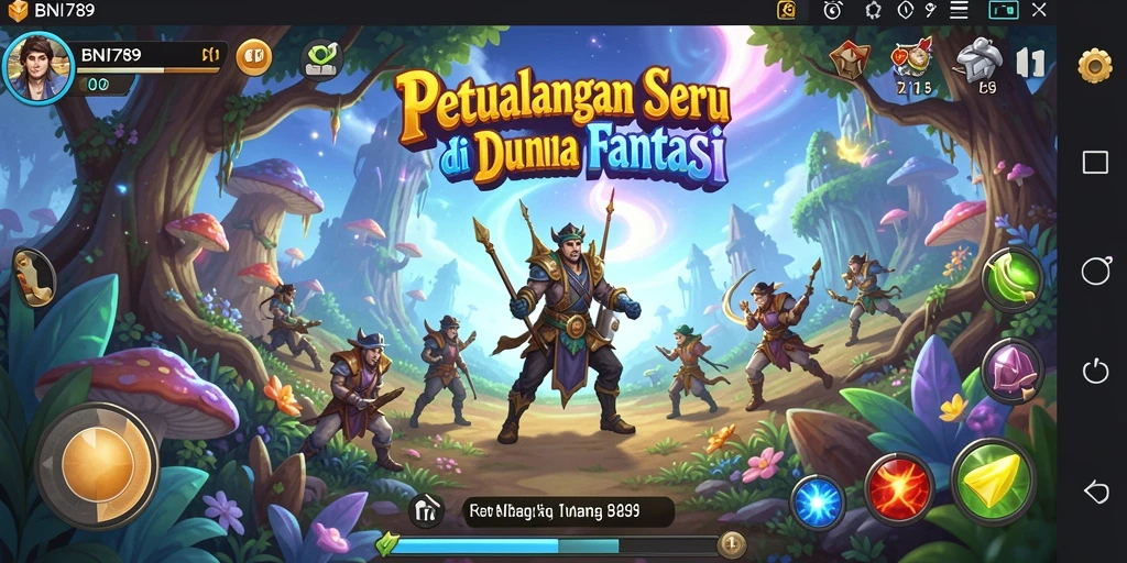 Screenshot gameplay BNI789 dengan petualangan yang seru.
