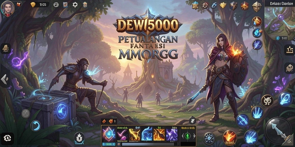 Tampilan menarik dari gameplay <strong>DEWI5000</strong> yang penuh petualangan.