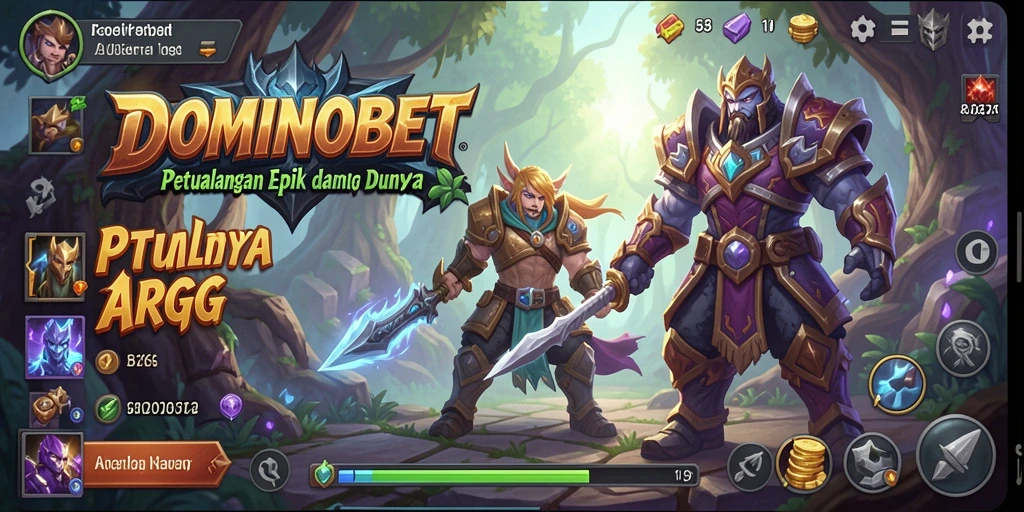 Tangkapan layar menampilkan aksi seru dalam game ARPG.