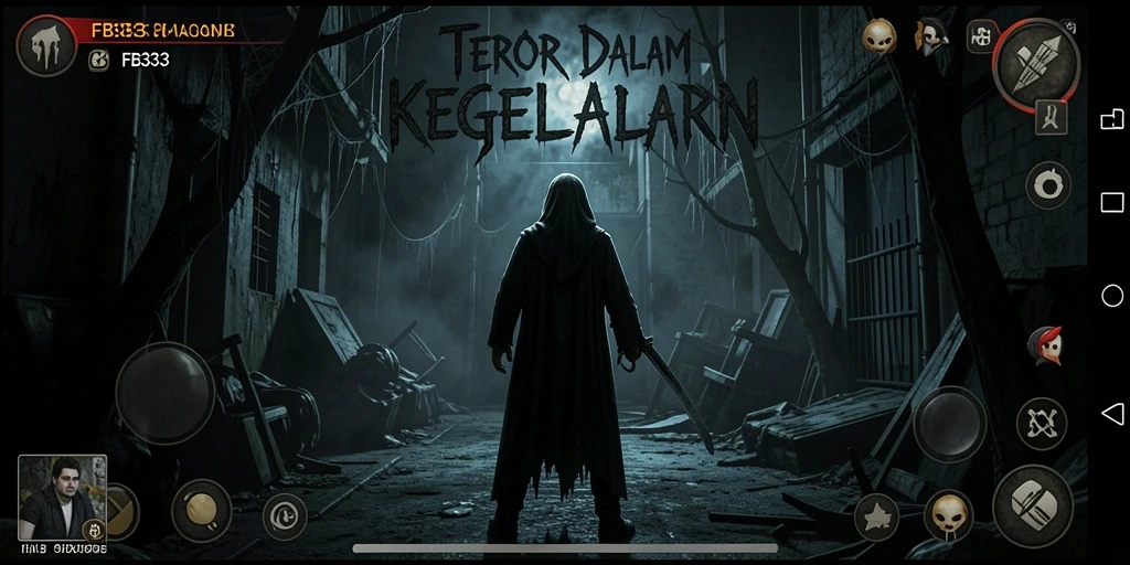 Screenshot menampilkan suasana gameplay Horror yang mendebarkan.