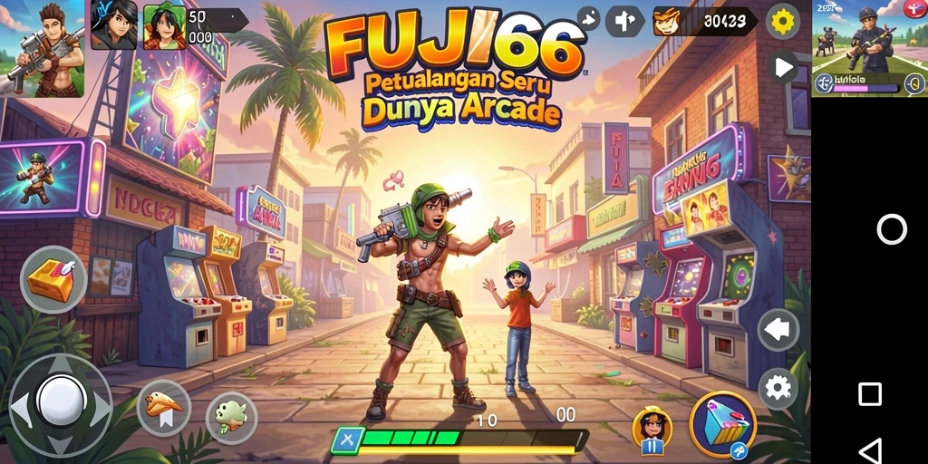 Tampilan utama gameplay FUJI66 dengan aksi seru dan grafis menarik.