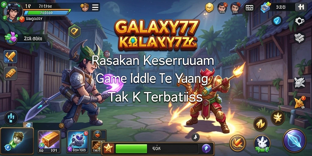 Tampilan gameplay GALAXY77 dengan momen seru dan menarik.