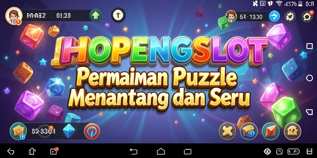 Tampilan gameplay HOPENGSLOT dengan teka-teki menantang yang menarik.
