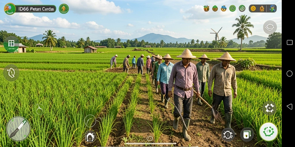 Gameplay berkualitas tinggi dalam pengelolaan pertanian yang seru.