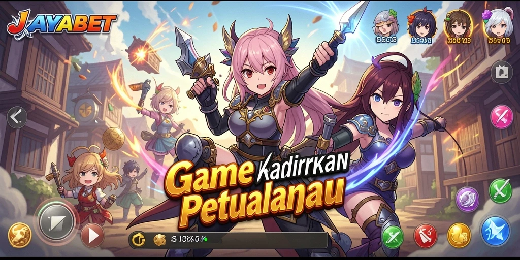Menampilkan gameplay JAYABET dengan karakter anime yang menakjubkan.