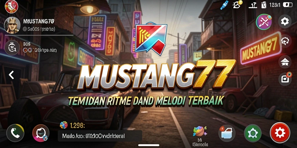 Tampilan menawan dari gameplay <strong>MUSTANG77</strong> yang penuh warna dan dinamis.