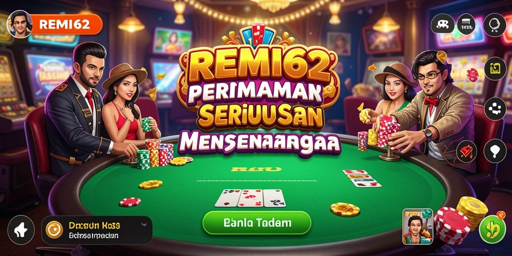 Screenshot gameplay yang menampilkan suasana Kasino yang seru.