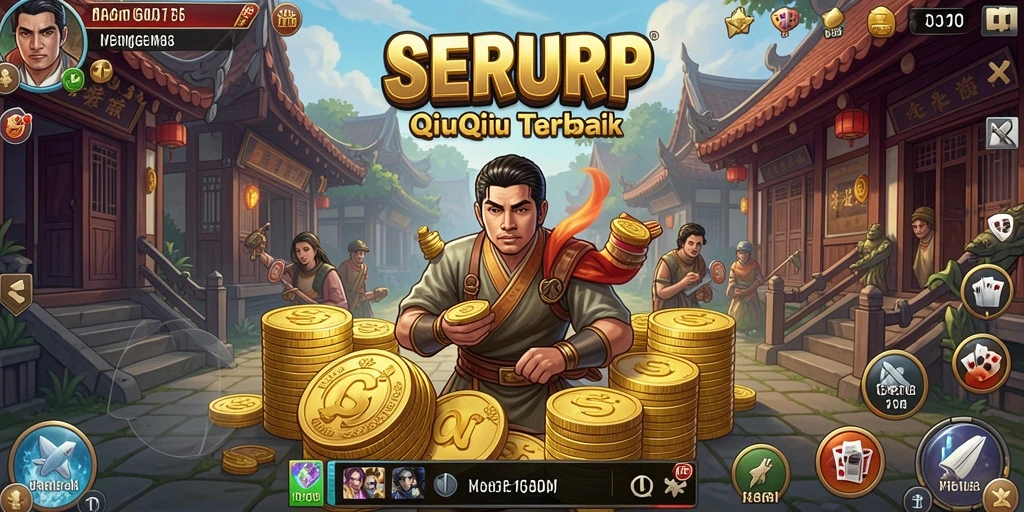Tampilan gameplay SERURP yang seru dan mengasyikkan.