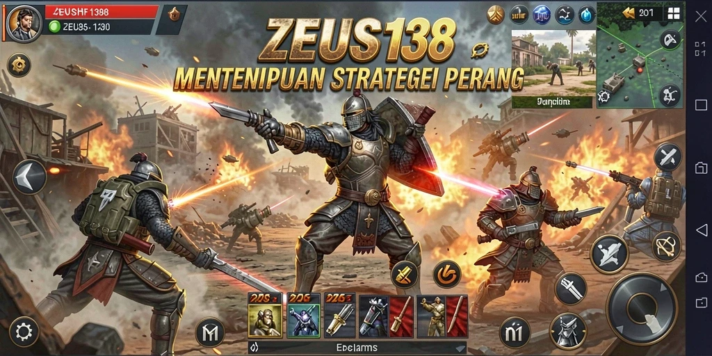 Tampilan gameplay seru dan mendebarkan di ZEUS138.